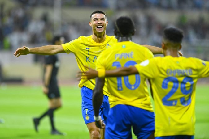 موعد مباراة النصر والفيحاء في دوري روشن السعودي والقنوات الناقله لها 1 النصر السعودي