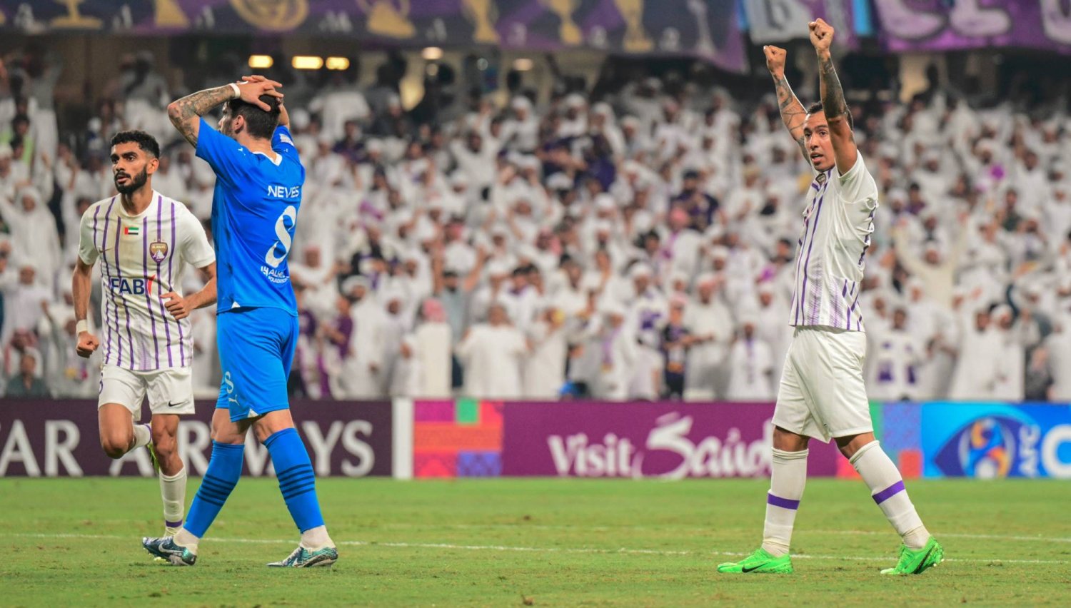 تذاكر مباراة الهلال والعين الإياب