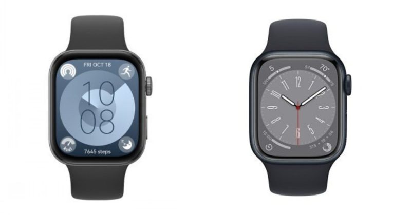 ساعة Watch Fit 3 القادمة من هواوي تتشابه مع ساعة Apple Watch وتأتي بهذه المواصفات 1 ساعة Watch Fit 3 وApple Watch