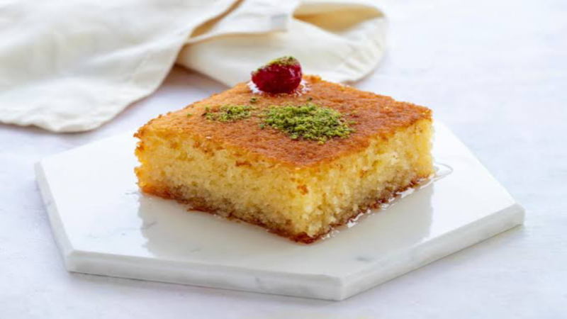 بكوب سميد.. طريقة عمل البسبوسة المرملة 1 image 1 2