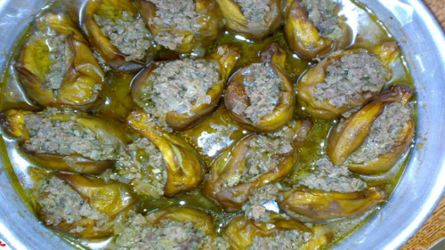 خطوات تحضير منزلة الباذنجان