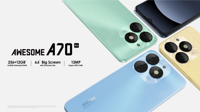 بتصميم أنيق ورائع مواصفات ومميزات هاتف Itel A70 1 Itel A70