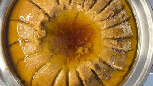 أشهي الحلى من المطبخ.. خطوات عمل العصيدة السعودية لتقدميها للعزومات وكافة المناسبات السعيدة 2 أشهي الحلى من المطبخ.. خطوات عمل العصيدة السعودية لتقدميها للعزومات وكافة المناسبات السعيدة