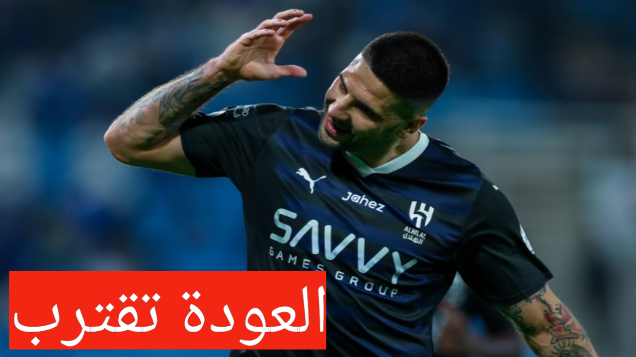ميتروفيتش يبدأ برنامجه التأهيلي الخاص