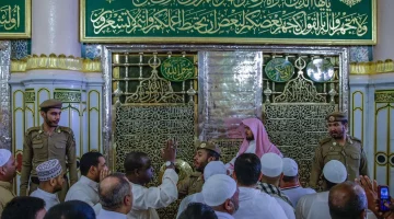 إصدار تصريح زيارة الروضة الشريفة