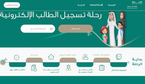 التسجيل في الصف الأول الابتدائي 1446