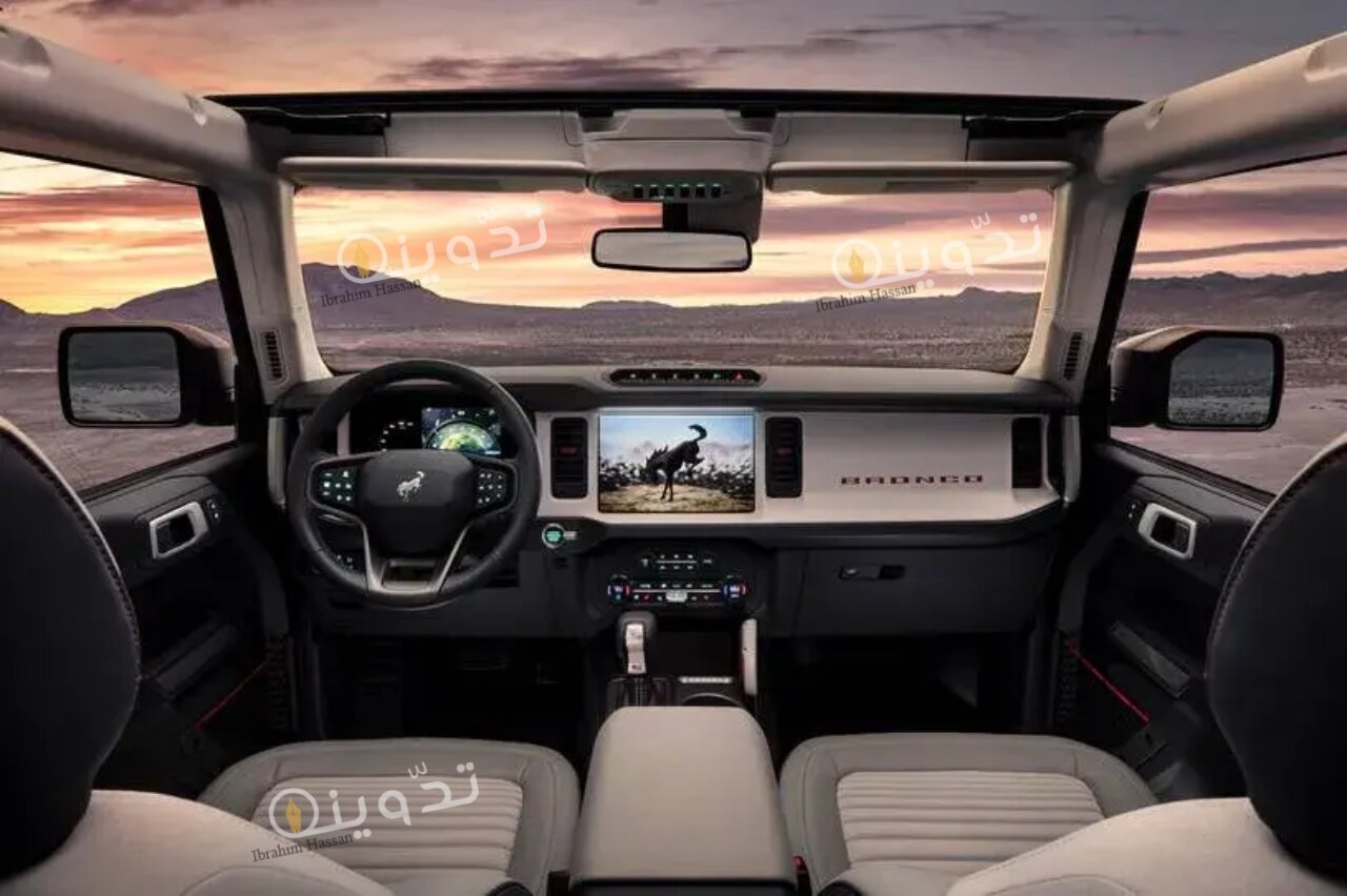 سيارة فورد برونكو Ford Bronco 2024 صاحبة المهام الصعبة فى الخليج العربي 3 التصميم والمساحة Ford Bronco 2024