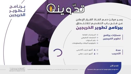 شروط التقديم في برنامج تطوير الخريجين ومن هم الفئات المستحقة للتقديم؟ 6 التقديم في برنامج تطوير الخريجين