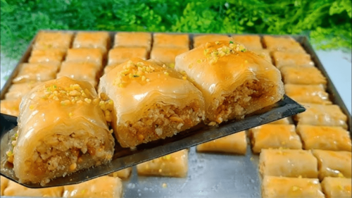 الجلاش الحلو بالمكسرات