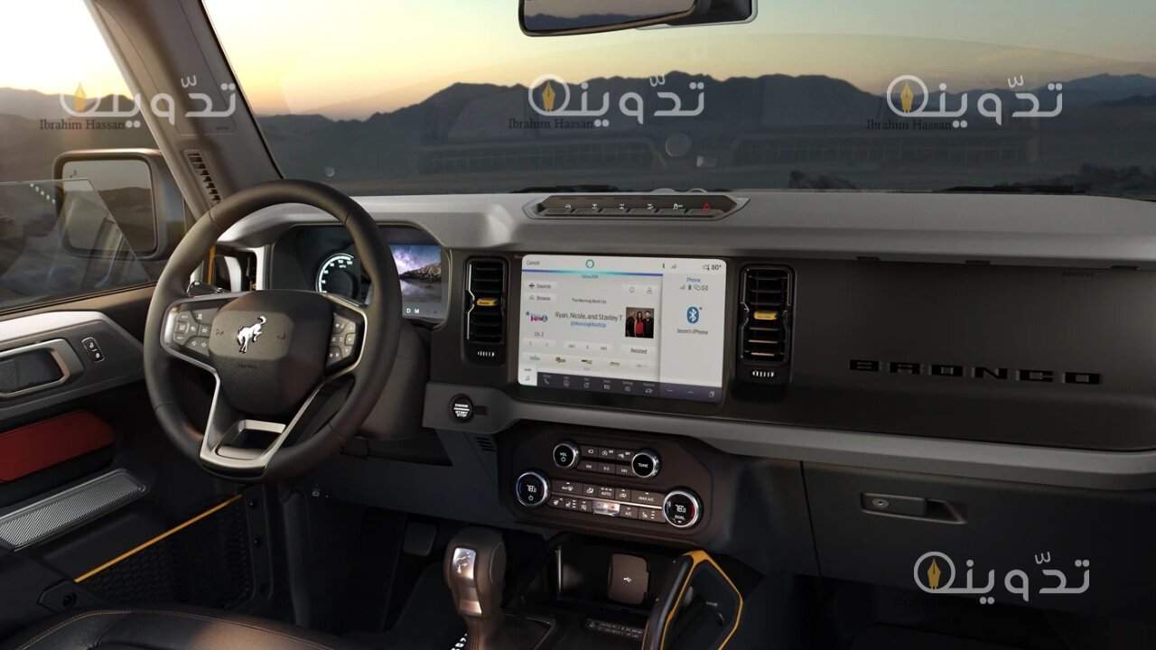 سيارة فورد برونكو Ford Bronco 2024 صاحبة المهام الصعبة فى الخليج العربي 2 المحرك والأداء لسيارة فورد برونكو 2024