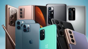 الهواتف الجديدة المختلفة