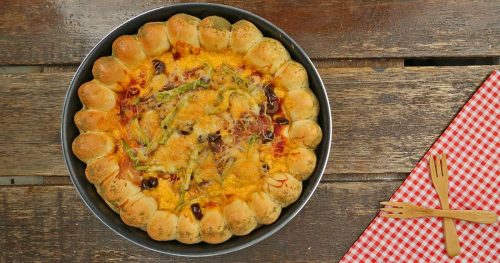 طريقة عمل بيتزا خلية النحل... صنف جديد هتبهري بيه أولادك