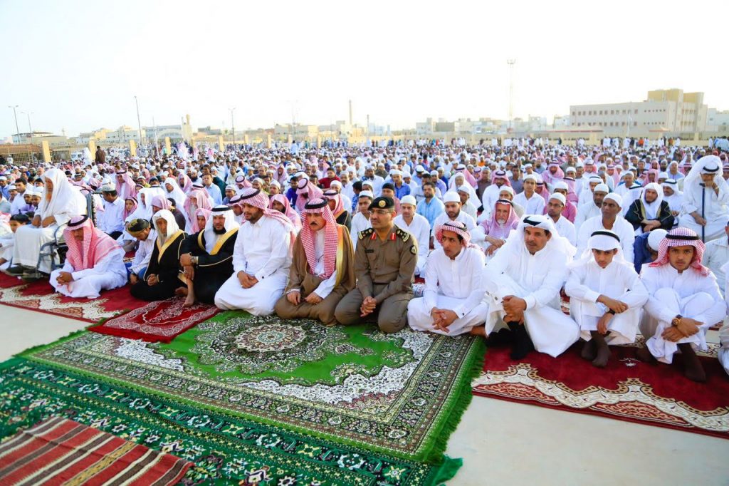 توقيت صلاة العيد بمدن المملكة المختلفة