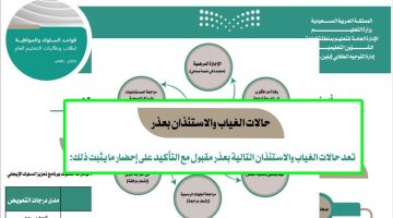 حالات تتيح للطلبة الغياب