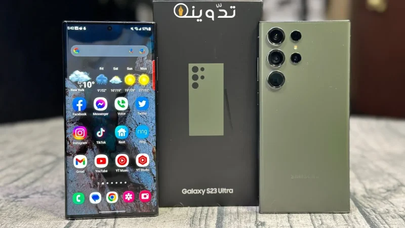 خصم خرافي 1300 ريال علي جوال سامسونج جالكسي S23 ultra من جرير إمكانية تقسيط بمبلغ 176 ريال شهريا 1 عرض سامسونج جالكسي s23 ultra من جرير
