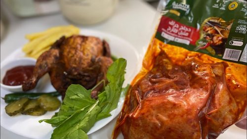 طريقة عمل الدجاج المتبل في الفرن 