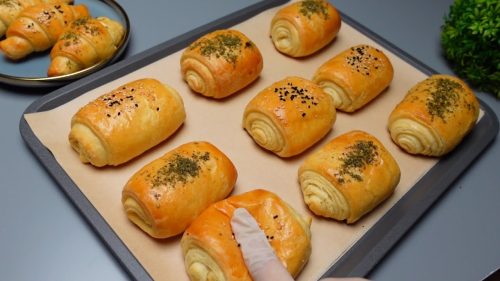 طريقة عمل باتيه الأفران بحشوة الجبنة والشكولاتة أفضل من الجاهز