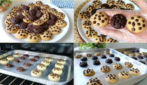 طريقة عمل كوكيز الشوكولاتة