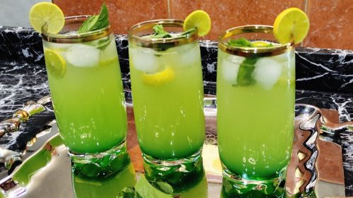 عصير الليمون بالنعناع