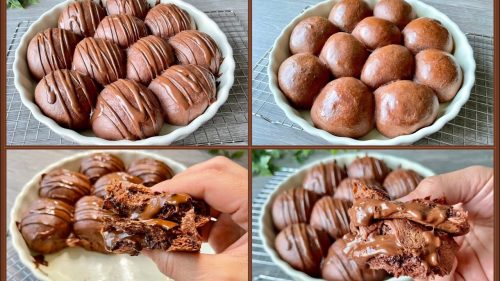 فطائر الشوكولاتة القطنية 