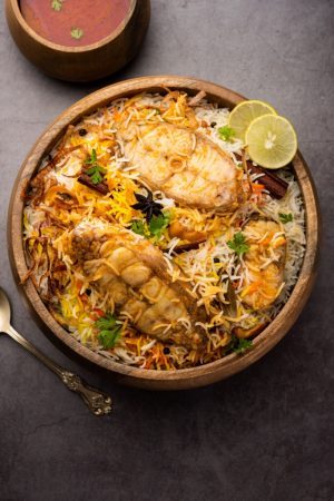 طريقة عمل كبسة السمك بالأرز البسمتي 1 طريقة عمل كبسة السمك بالأرز البسمتي
