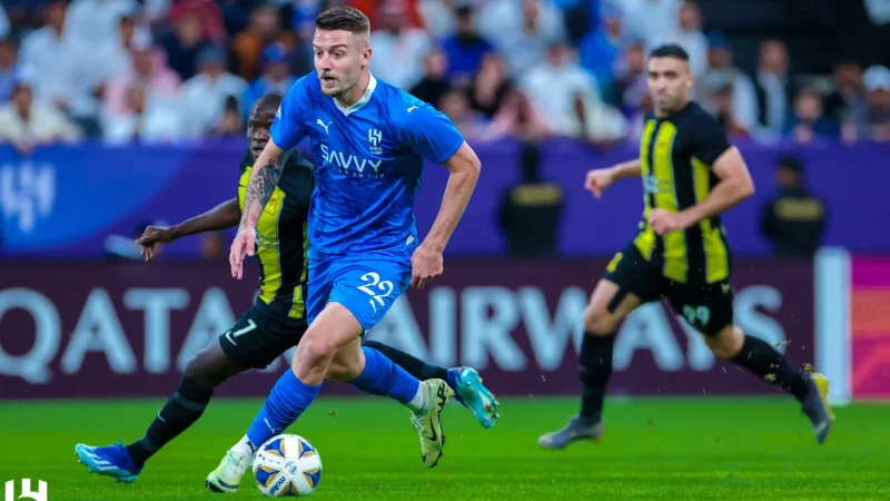 القنوات الناقلة لمباراة الهلال والاتحاد
