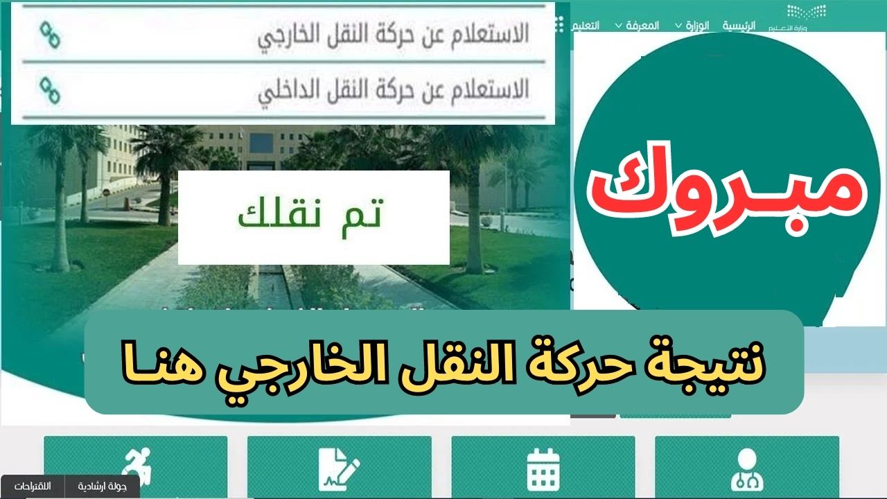 كيف استعلم عن حركة النقل الداخلي