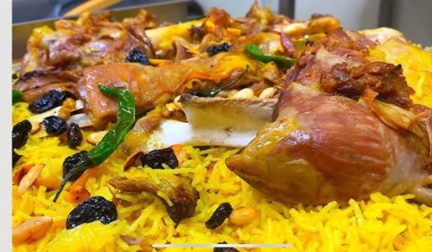 مدفونة اللحم السعودي في المنزل