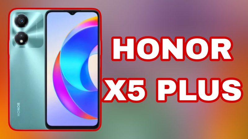 أفضل موبايل في الفئة الاقتصادية.. مواصفات هاتف HONOR X5 Plus بتصميم شيك وأداء محترم 1 مواصفات هاتف HONOR X5 Plus