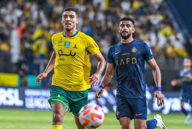 موعد مباراة النصر والخليج في دوري روشن السعودي 2023-2024.. التشكيل المتوقع والقنوات الناقلة