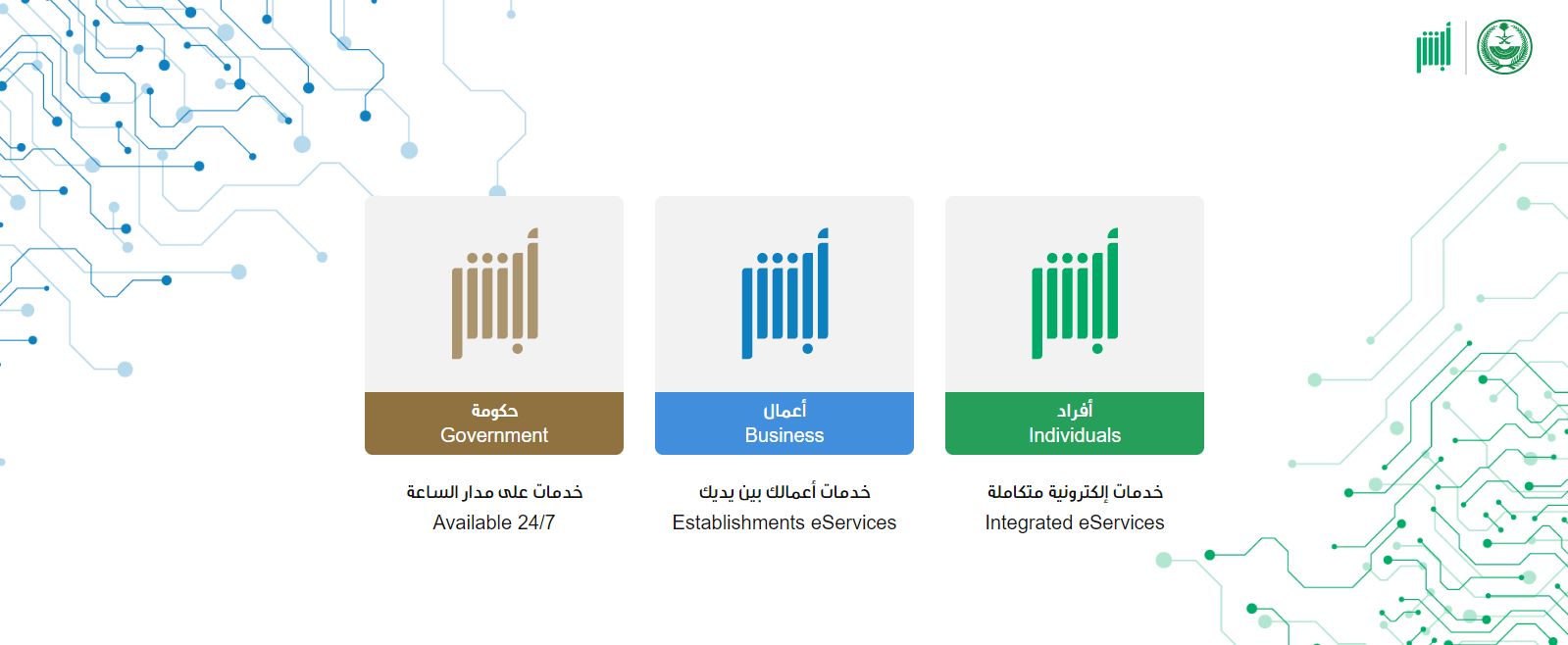 نقل خدمات العمالة المنزلية عبر أبشر