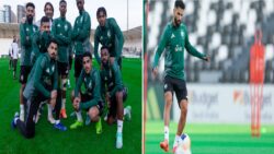 تدريبات المنتخب السعودي